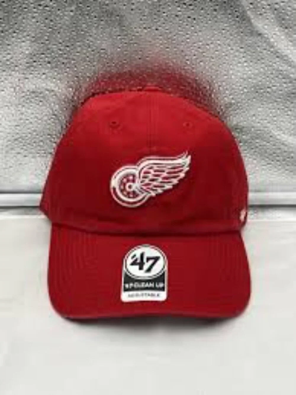 Men's '47 Red Detroit Red Wings Clean up Adjustable Hat